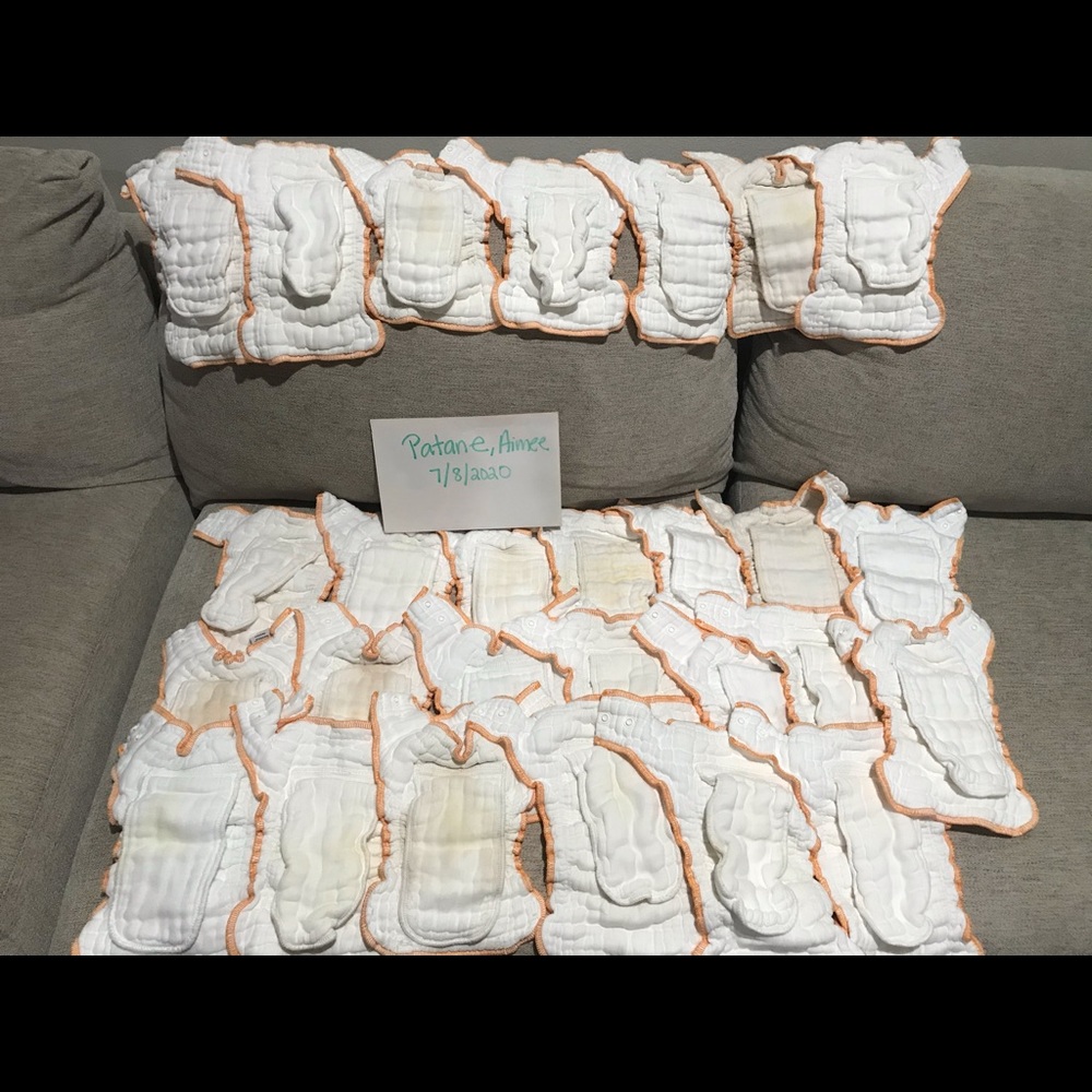 Cloth diapers - newborn workhorses plus Covers